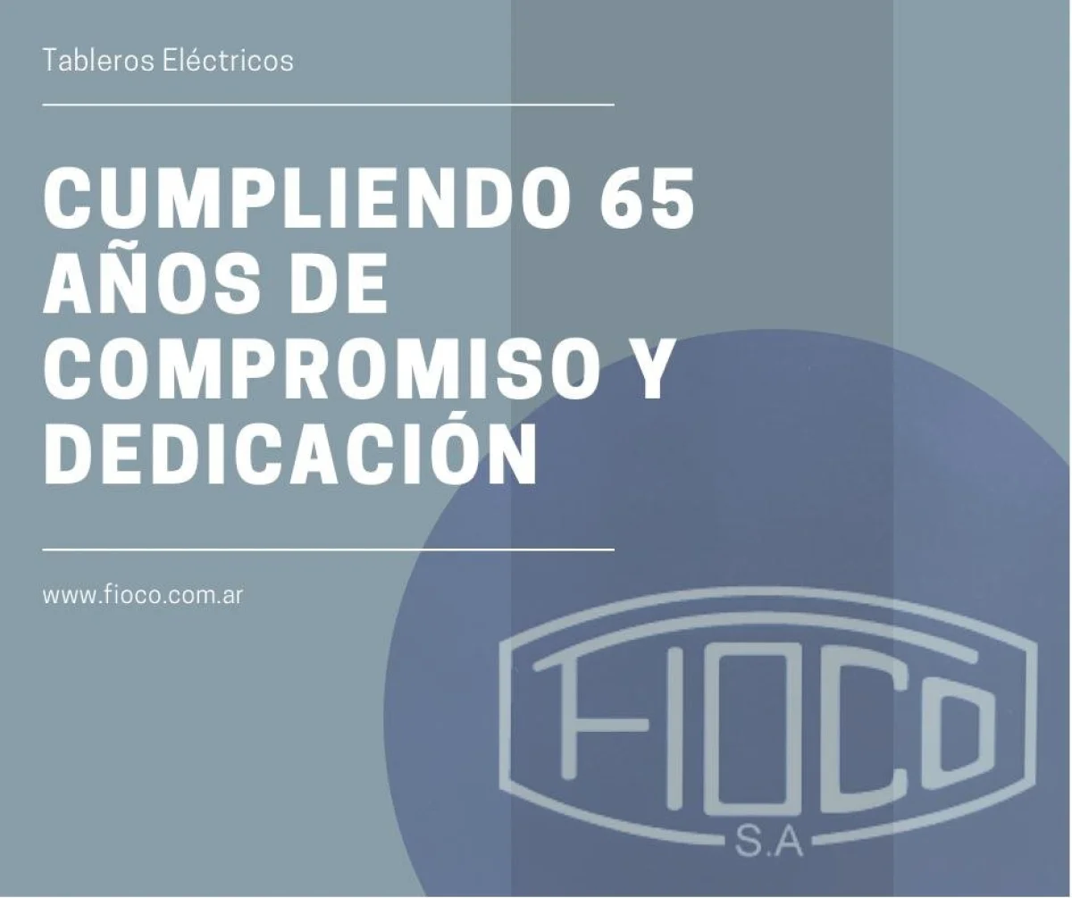 ¡Fioco cumplió 65 años y lo celebra junto a vos! | ELECTRO INSTALADOR ...