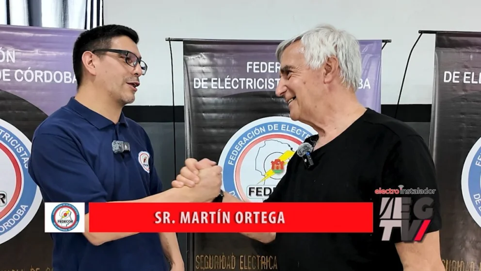 Electro Gremio TV entrevista a Martín Ortega, autoridad integrante de FEDECOR.