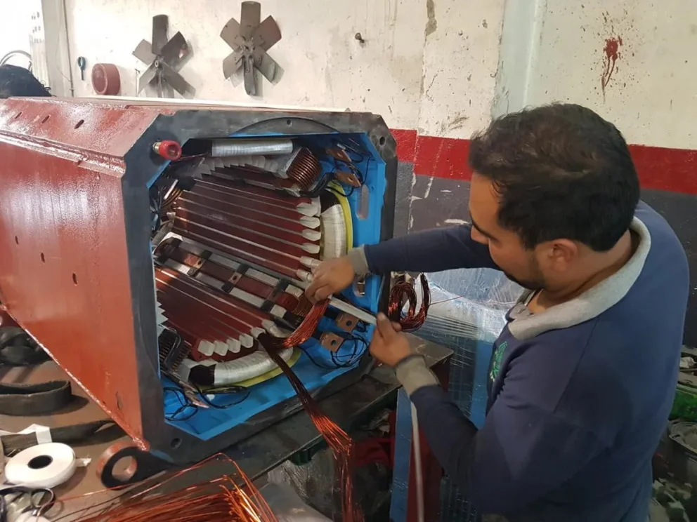 Diagnóstico de degradación dieléctrica en motores de media tensión